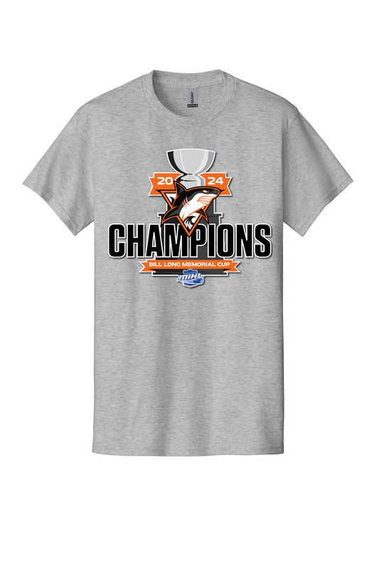 CHAMPIONS Tee Adult and Kids T-Shirts Grey
