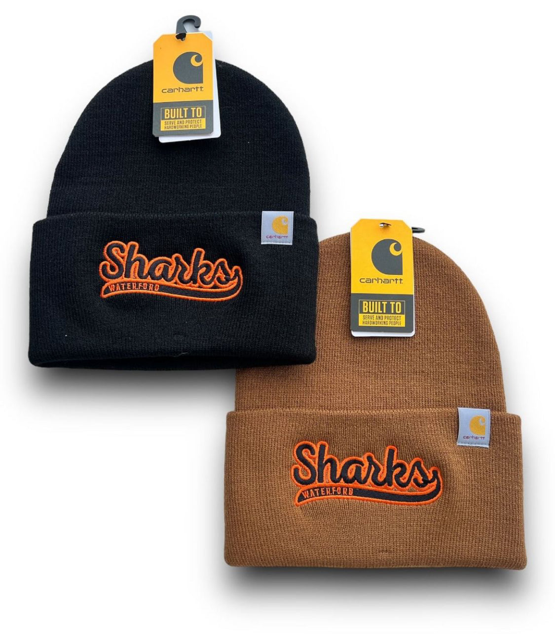 Sharks alternate logo Carhartt branded beanie